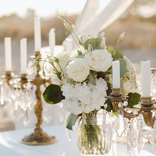 Chandeliers mariage